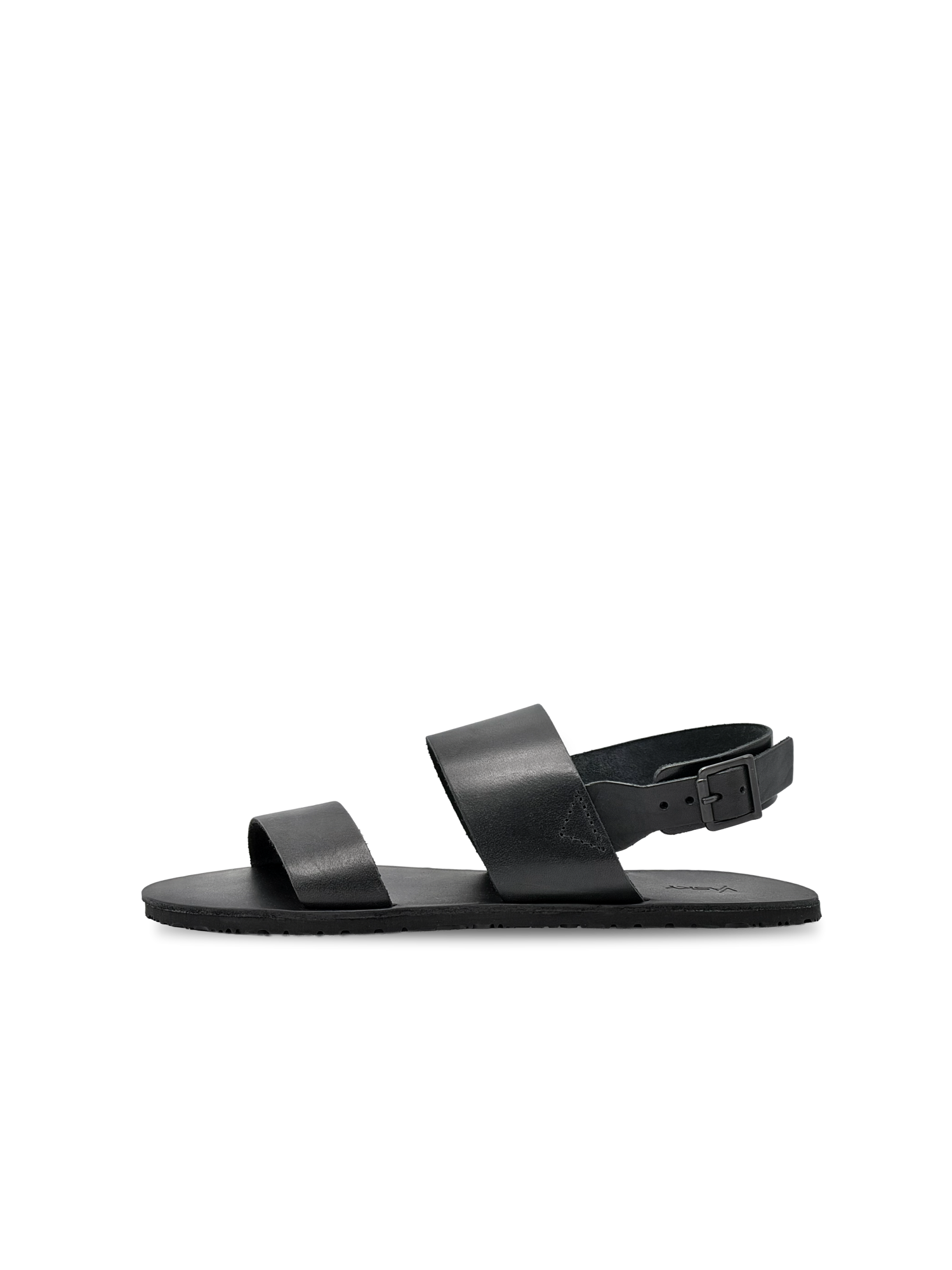 Vasky Noe Black – kožené barefoot sandály černé