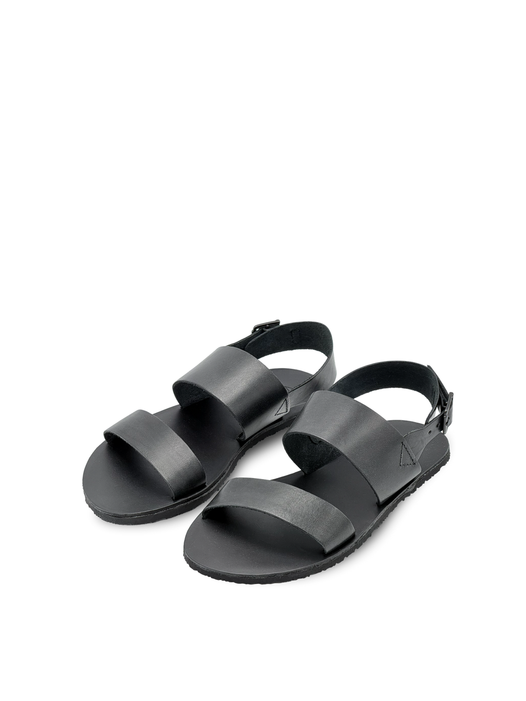 Vasky Noe Black – kožené barefoot sandály černé
