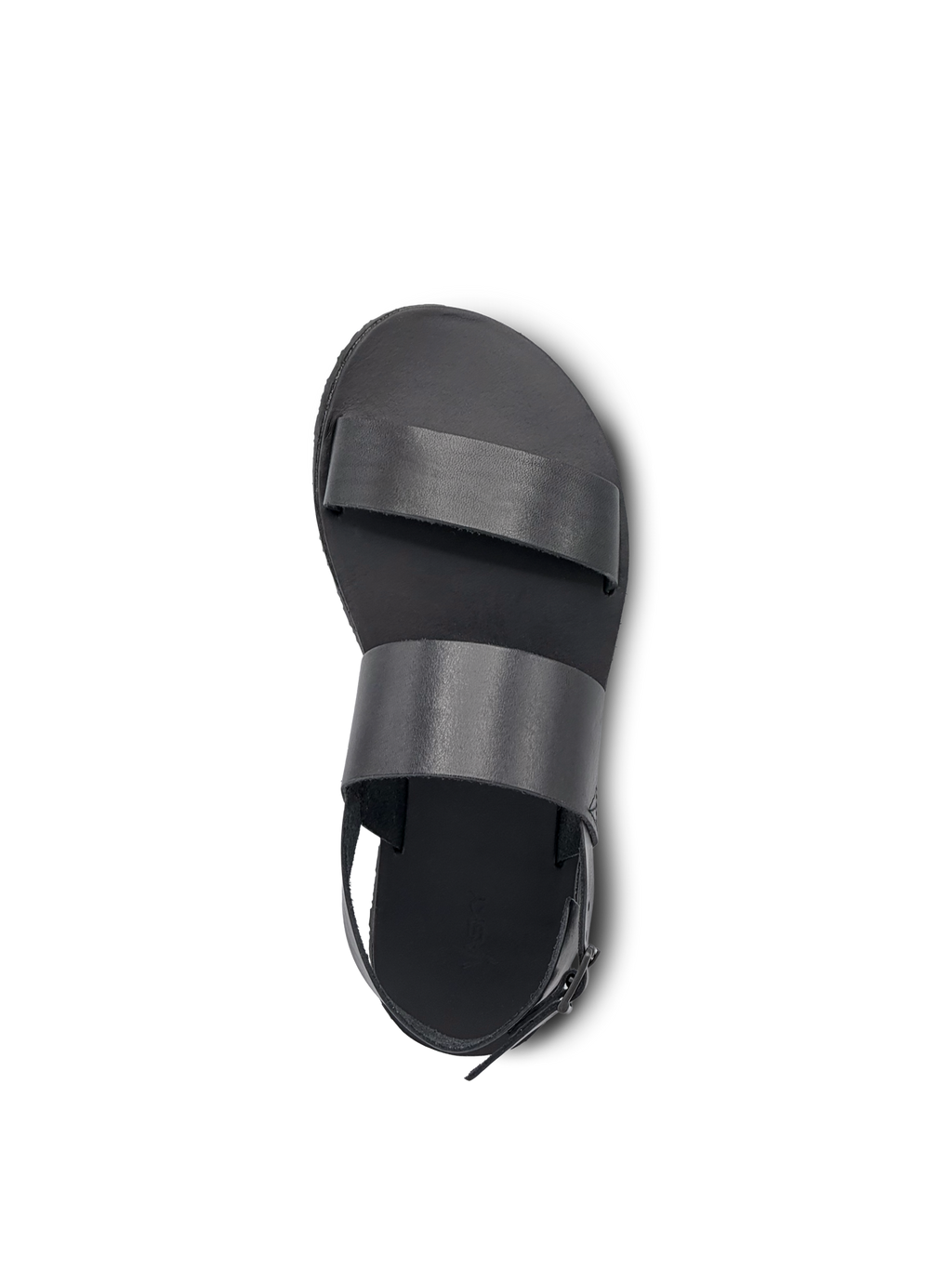 Vasky Noe Black – kožené barefoot sandály černé
