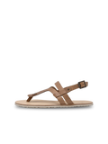 Vasky Christy Natur – kožené barefoot sandály hnědé