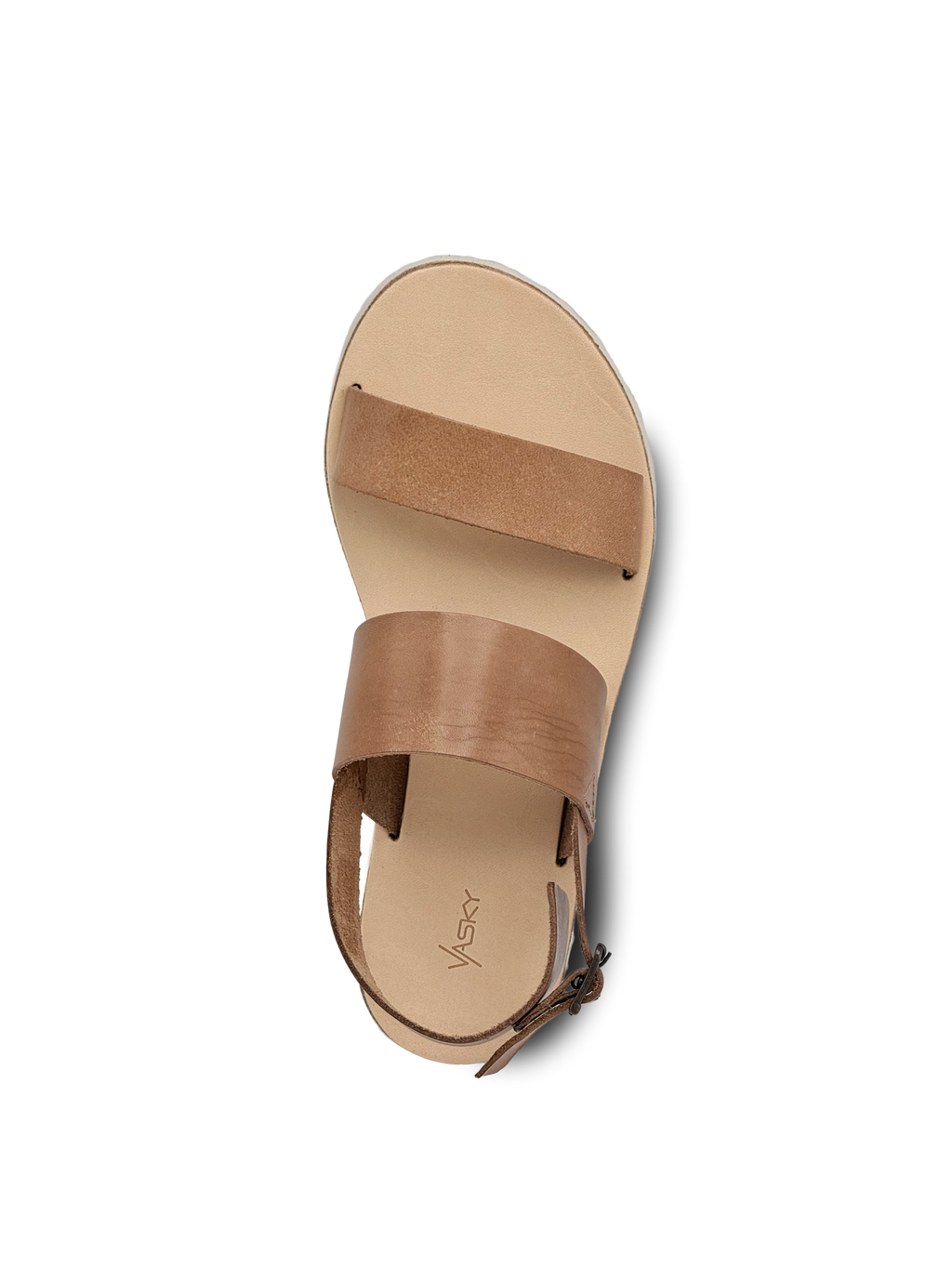 Vasky Noe Natur – kožené barefoot sandály hnědé