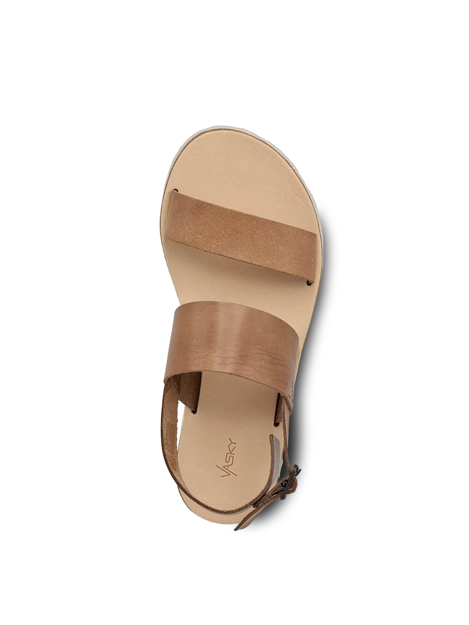 Vasky Noe Natur – kožené barefoot sandály hnědé