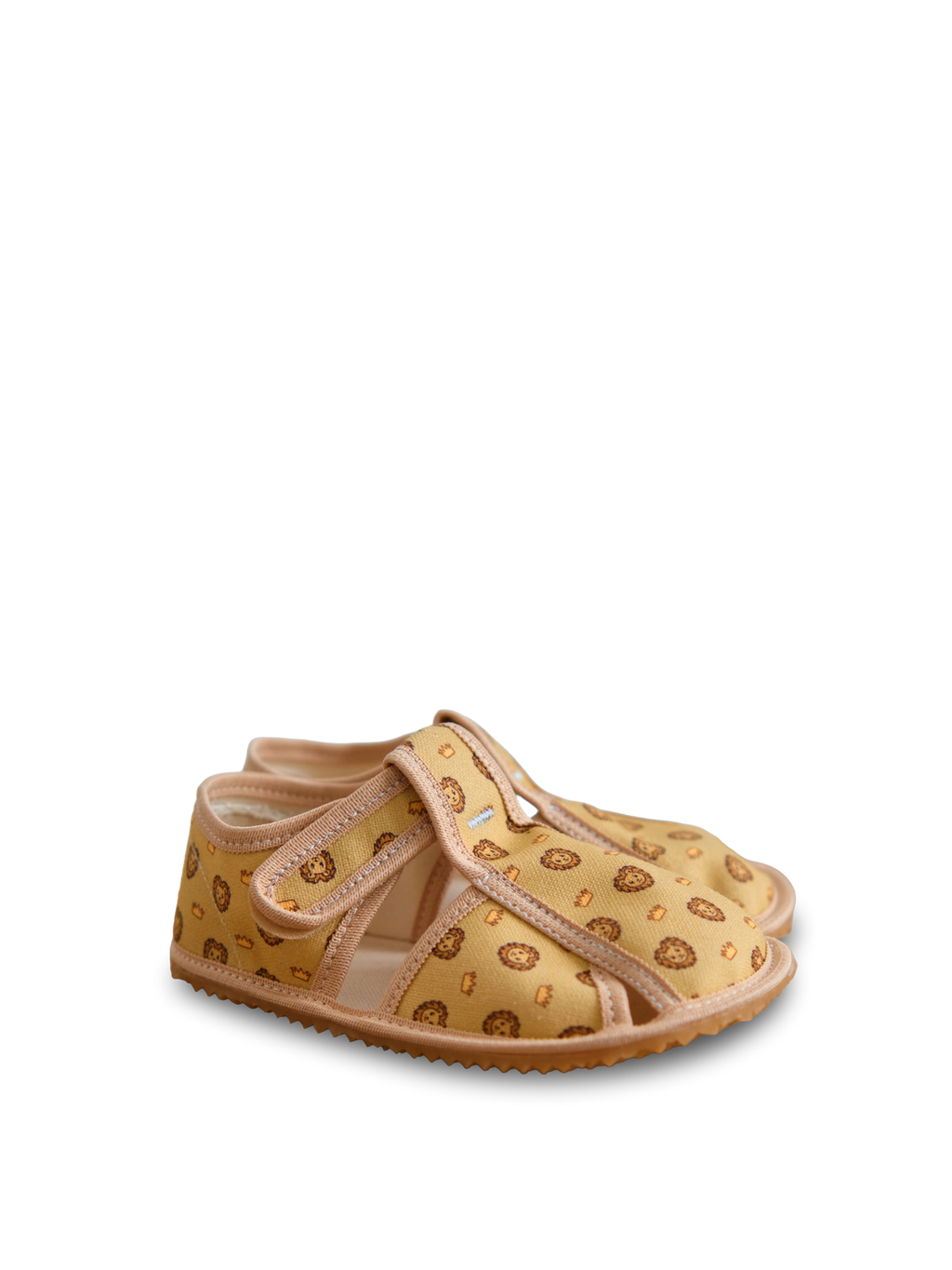 Dětské barefoot papučky Happy se lvíčky