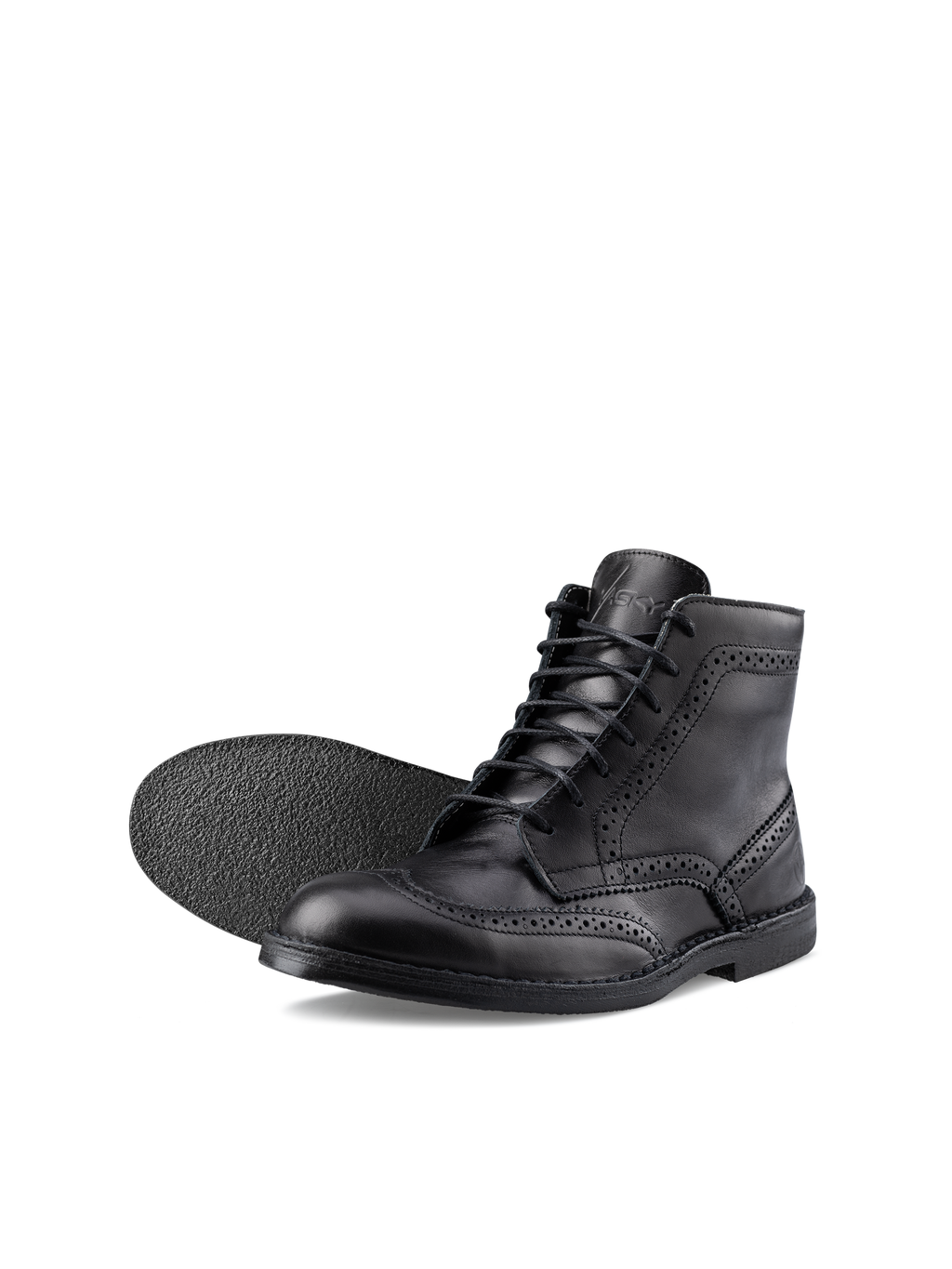 Brogue High Black