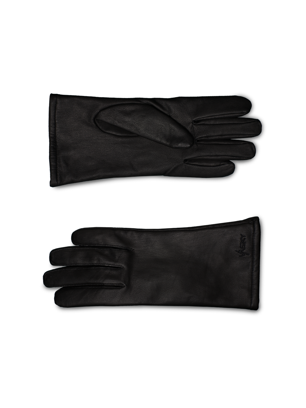 Pánské Kožené Rukavice Black