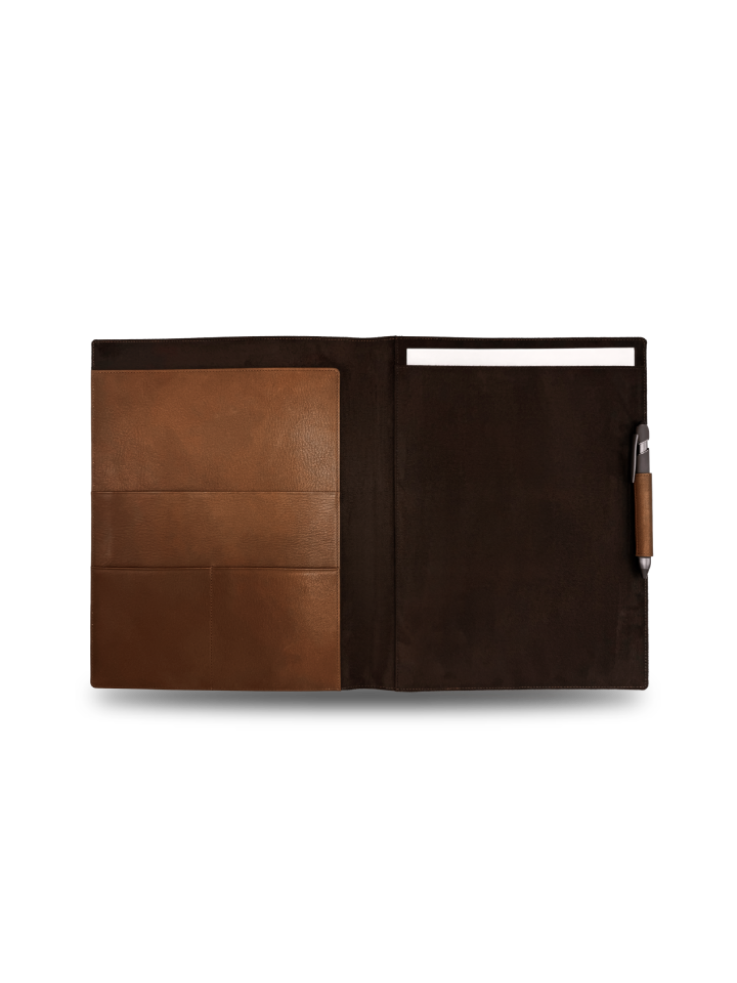 Kožený obal A4 Irving Brown