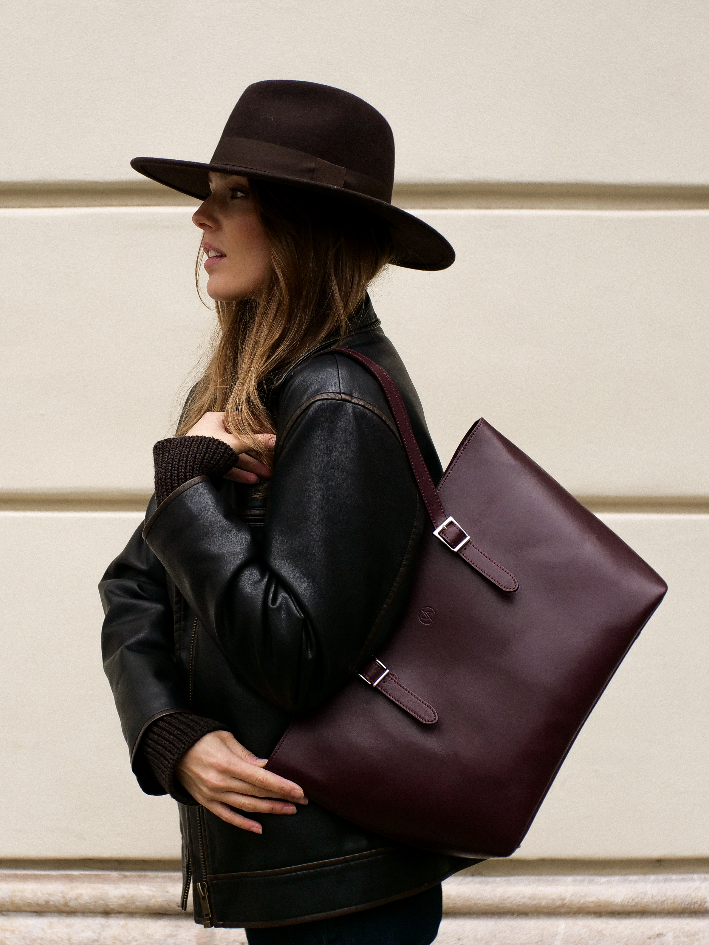 Kabelka Lisa Bordeaux